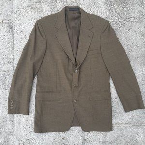 Christian Brooks Men Blazer Coat Three Button Style sport jacket Size 40R